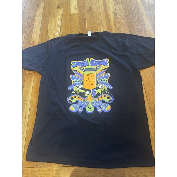 Beaker & Wrench‎ MJ Biz Con Distill Yourself Limited Edition Black Shirt Sz XL - Picture 1 of 9